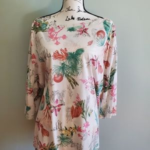 CJ BANKS TROPICAL TOP